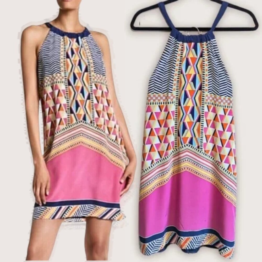 Trina Turk Ranchita Print Silk Dress